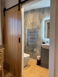 Koupelna v ubytování Bonnie Brae Croft Bothies