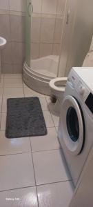 Koupelna v ubytování Twins apartman