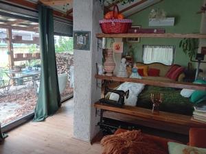 Posezení v ubytování VIRY room