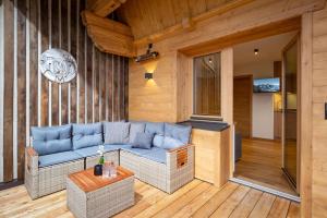 Et opholdsområde på Mannharthof Apartments