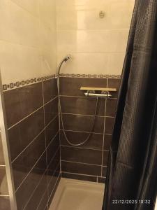 Et badeværelse på Studio cœur de ville