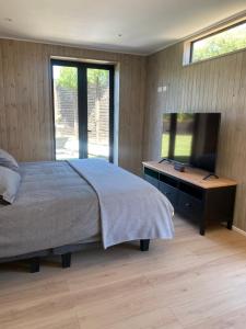 Postel nebo postele na pokoji v ubytování Moderna y espectacular casa en Maitencillo + 53 fotografií