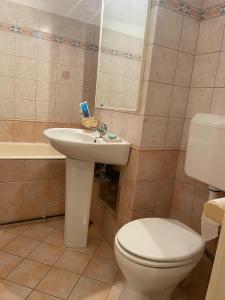 Et badeværelse på Spital 3 camere Piață 7 Nov + 11 billeder