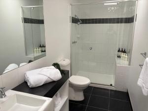 Et badeværelse på Bay View - Lounge Lovers