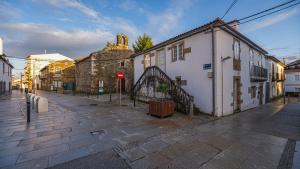 Bygningen som pensionatet ligger i