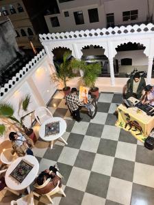 Khu vực ghế ngồi tại Riga House