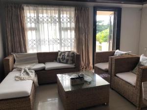 Et opholdsområde på Bonnie Guest house