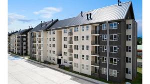 Budova, kde se apartmán nachází