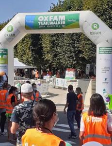 a group of people standing at a convention booth at Appartement 70m2 en résidence calme avec terrasse in Avallon