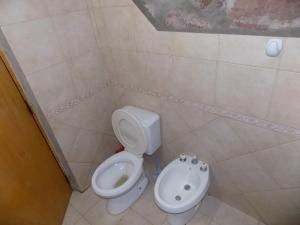 Et badeværelse på Cabañas Wasirumi