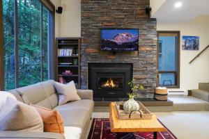 Posezení v ubytování Shuksan Suite