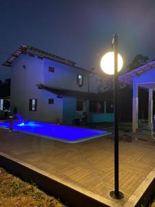 Swimmingpoolen hos eller tæt på Recanto Sonho Meu