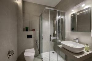 Et badeværelse på Wiktoria Residence Krynica-Zdrój + 22 billeder