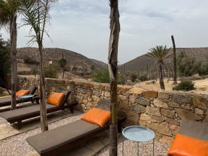 Naturlandskabet i nærheden af villaen