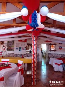 Restaurace v ubytování Residencial El Peñón