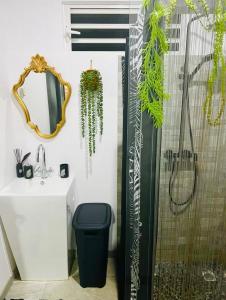 Koupelna v ubytování White Cloud + 15 fotografií