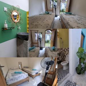 Koupelna v ubytování The Backyard Hostel + 25 fotografií