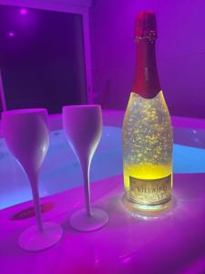 Drinks på Jacuzzi privé arrivée autonome