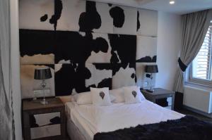 Posteľ alebo postele v izbe v ubytovaní Apartament Silver - Stara Polana Spa