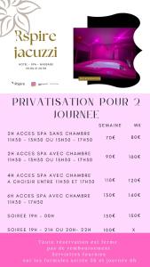 Billede fra billedgalleriet på Jacuzzi privé arrivée autonome i Conflans-Sainte-Honorine