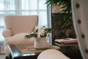 Khu vực ghế ngồi tại Casa del Sol Cafayate