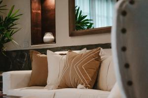 Khu vực ghế ngồi tại Casa del Sol Cafayate