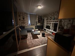 Posezení v ubytování Résidence de la libération