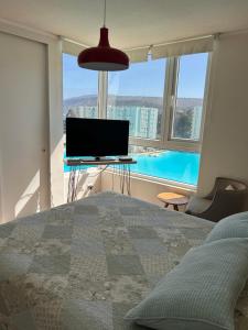 Et tv og/eller underholdning på Papudo laguna