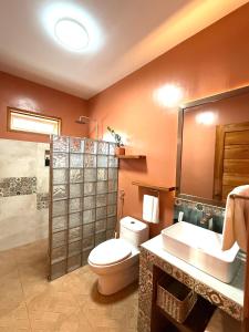 Koupelna v ubytování Bella Napoli Resort & Resto