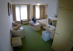 Χώρος καθιστικού στο Medical and Spa Centre Merkur