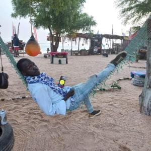 Naturlandskabet i nærheden af campingpladsen