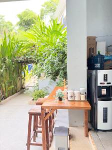 Køkken eller tekøkken på Manta Manta Guesthouse