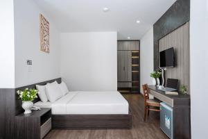 En eller flere senge i et værelse på ELC Luxury Đà Lạt