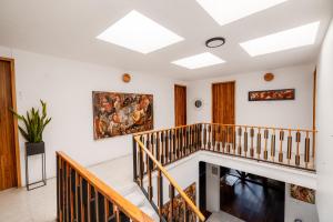 Et tv og/eller underholdning på Hotel Boutique CASA DE ARTE