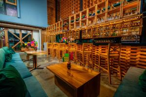 Et opholdsområde på Hotel Boutique CASA DE ARTE