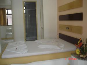 Postel nebo postele na pokoji v ubytování Hotel Don Juan