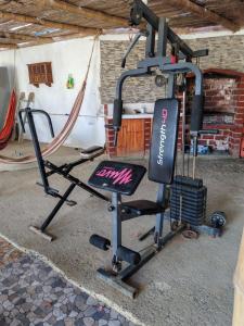 Fitness centrum a/nebo fitness zařízení v ubytování Villa Naylamp loft8 playa pocitas
