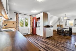 Køkken eller tekøkken på Forest House near Klínovec