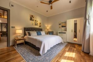 Giường trong phòng chung tại Villa Soulmate