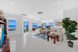 Et opholdsområde på Belle Maison Apartments - Official