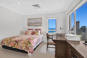 En eller flere senge i et værelse på Belle Maison Apartments - Official + 131 billeder