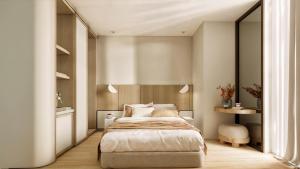 Postel nebo postele na pokoji v ubytování Kleopatra Inn + 18 fotografií