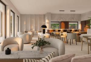 Posezení v ubytování Kleopatra Inn