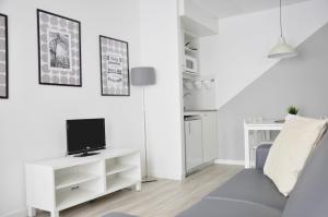 TV a/nebo společenská místnost v ubytování Residencia Universitaria Resa La Ciutadella