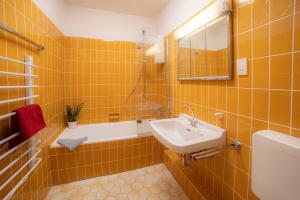 Koupelna v ubytování Schnuckeliges Appartement