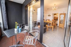 Posezení v ubytování Schnuckeliges Appartement