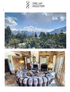 Naturlandskabet i nærheden af chaletet