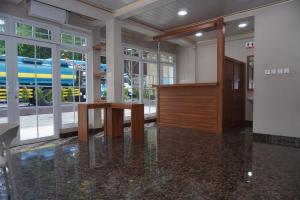 Lobbyen eller receptionen på Sinok Homestay Parapat