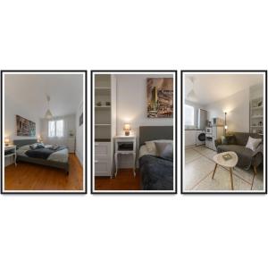 Et opholdsområde på Le Dome - Appartement Cosy en centre ville avec parking