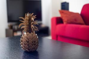 Posezení v ubytování Le bien-être au cœur de la ville confort & vue